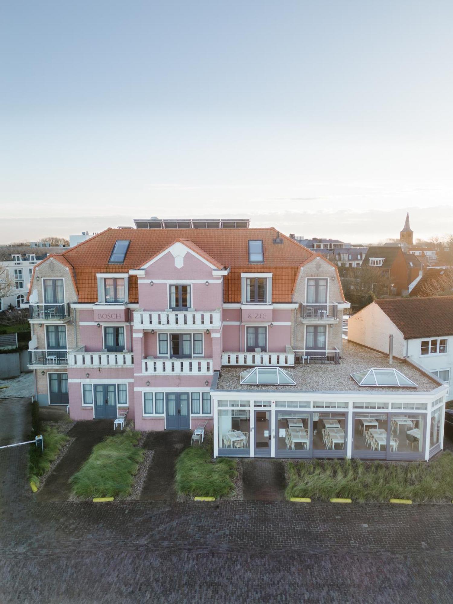 Hotel Bosch En Zee Dombourg Extérieur photo